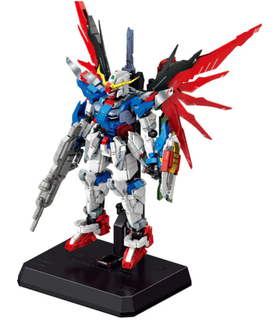 호환블럭 테스티니 건담 2018PCS 메카시리즈 거치대포함, 1개