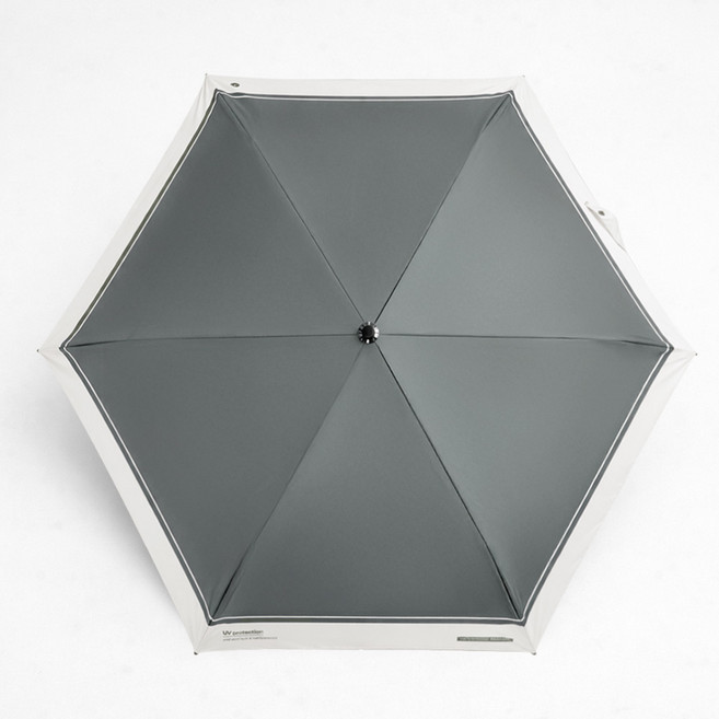 테스지 모던 디자인 초경량 216g 자동 암막 양산 UV 자외선차단 양우산+파우치 세트