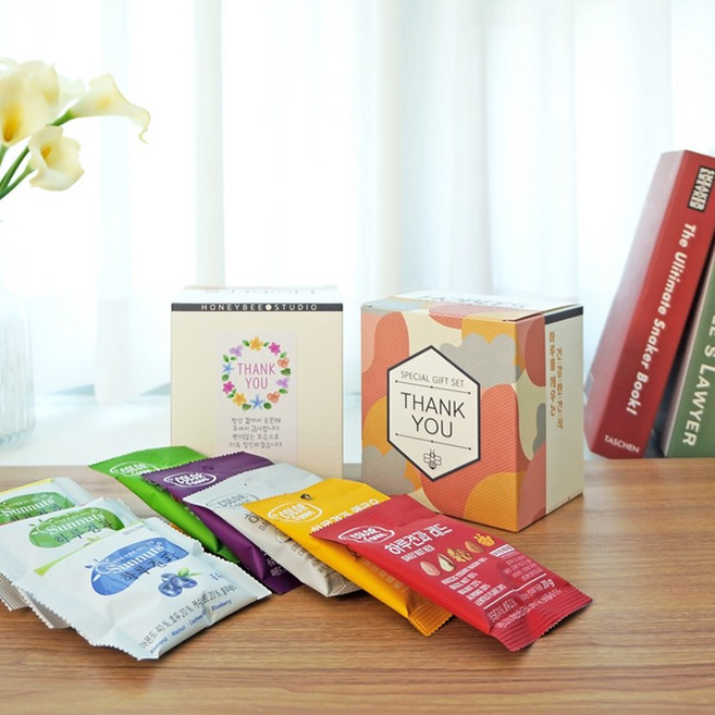 결혼답례품 허비스 하루견과류세트 5종(택1) 결혼 웨딩 신혼여행 돌잔치 승진 시보해제 감사선물, 1개, 컬러하루견과8봉(8종)시즌2