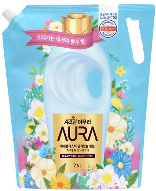 아우라 홀리데이 판타지 섬유유연제 2.6L, 1개