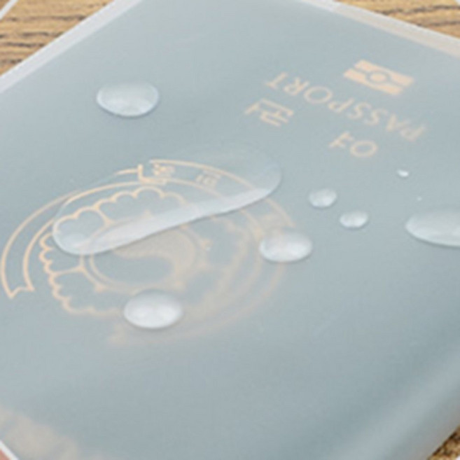 버터코코 투명 여권지갑 여행용여권가방