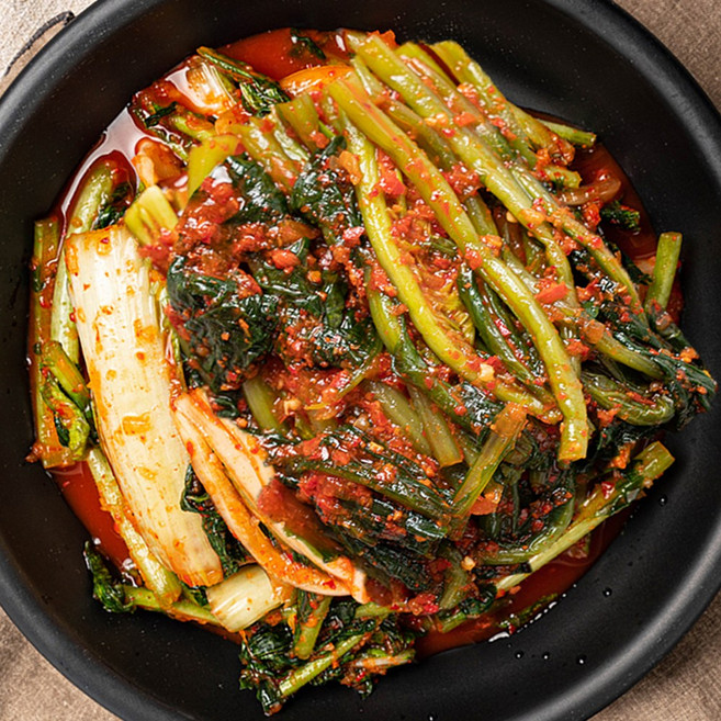 [죽향김치] 열무김치 당일제조 오전8시이전주문시 당일발송 전남 담양 액젓 새우젓 국산원재료 Yeolmu-kimchi(Korean Young Summer Radish Kimchi), 3kg, 1개