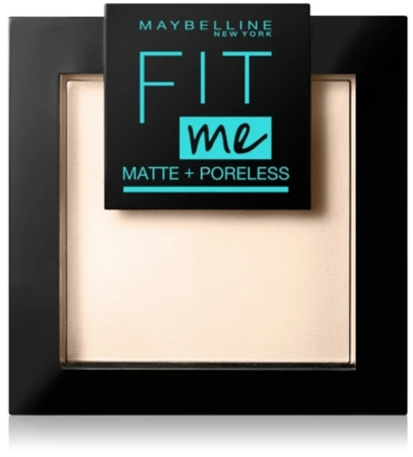 메이블린 핏미 매트 포어리스 파우더 105 내츄럴 아이보리, 1개 - 쿠팡