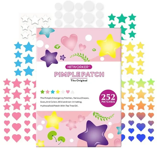 잘로몬 별 모양 여드름패치 귀여운 베일리, 1개