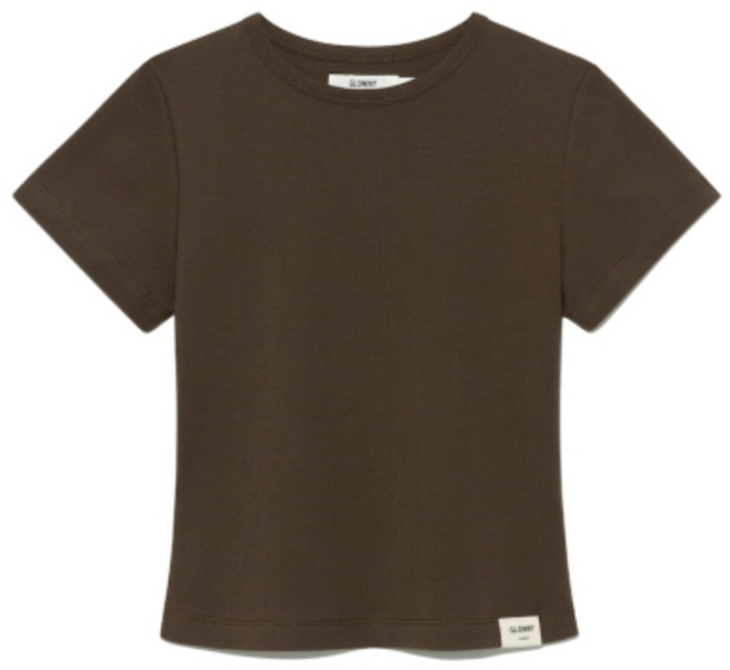 글로니 GLOWNY G BABY TEE (CHOCO)GC26COTS0010BR 142151