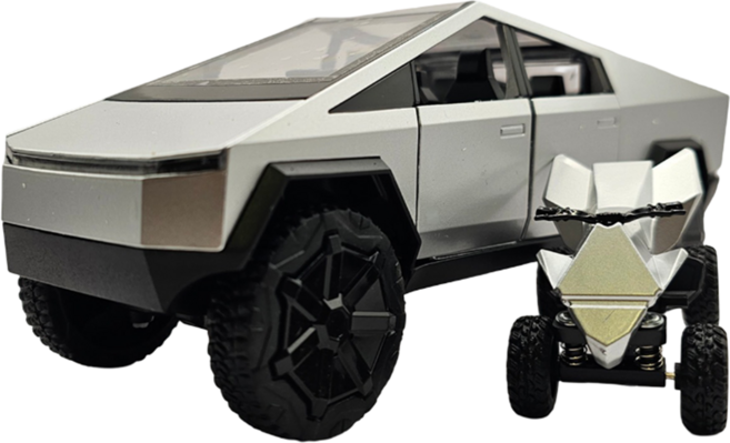 테슬라 사이버트럭 1:24다이캐스트 미니카, 1개