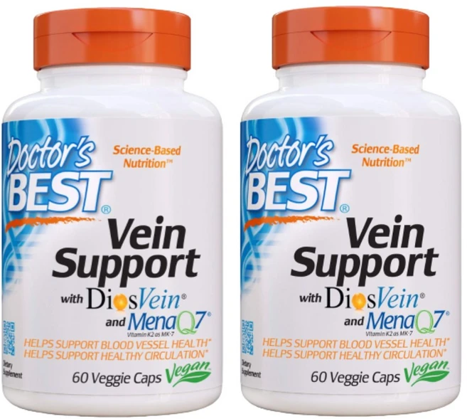 닥터스베스트 디오스민 비타민K2 함유 베인서포트 120 캡슐 2개월 분 Doctor's Best, 120정, 1개 - 쿠팡