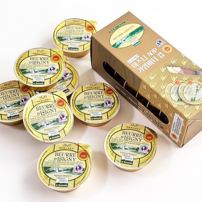 이즈니 AOP 버터 컵 가염, 32개