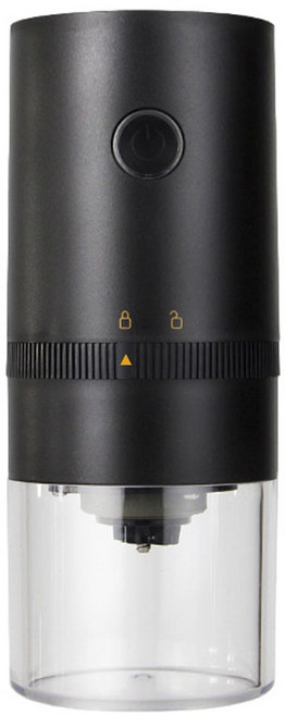 카페라임 무선 휴대 전기 커피 그라인더 블랙