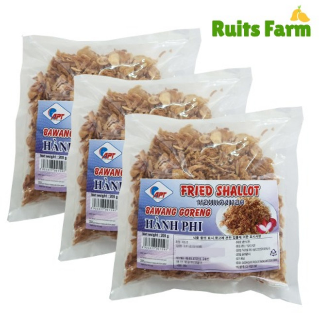 베트남 바왕고랭 양파튀김 후라이드 샬롯 어니언 박스 200G X 40EA, 40개