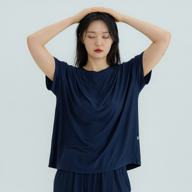 WHS5122 이너쿠키 모달 여름 잠옷 여성 홈웨어 세트