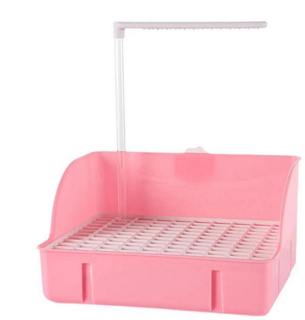 GHSHOP 조류 자동 목욕 샤워 앵무새 욕조 물 디스펜서 애완 동물 욕실 수영장 케이지 액세서리 아마존 콩루를위한, 3.분홍색 * 1개, 1개