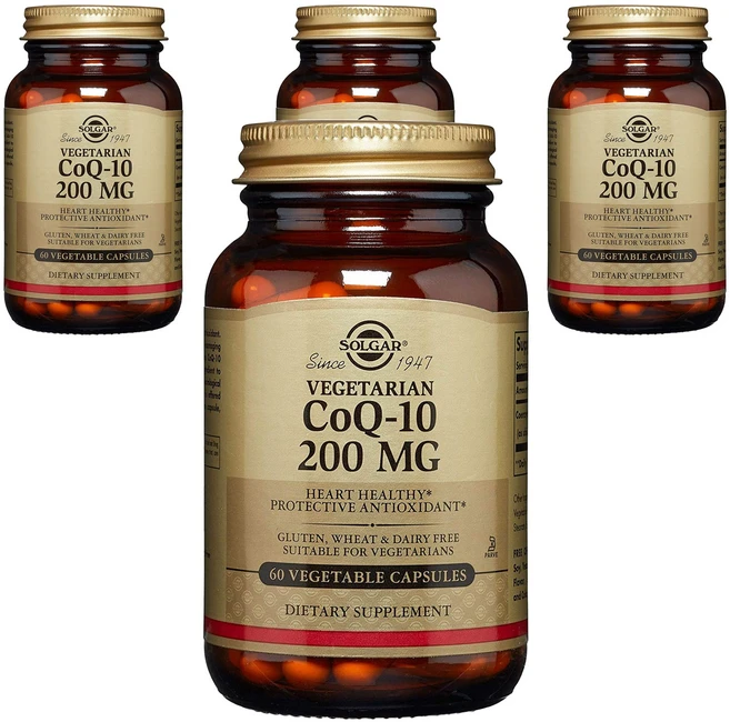 솔가 베지테리언 CoQ-10 200mg 베지터블 캡슐, 4개, 60정 - 쿠팡