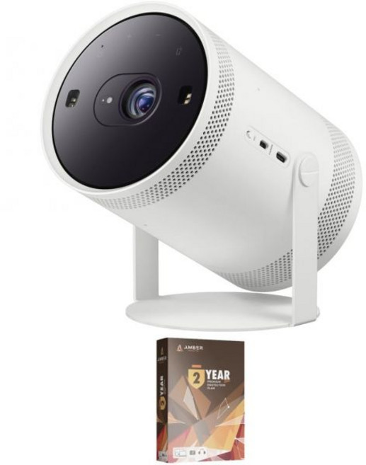 삼성 SP-LFF3CLAXXZA 30-100인치 프리스타일 Gen2 스마트 프로젝터 (2년 앰버 보호 플랜 포함 2023년), 2 Year