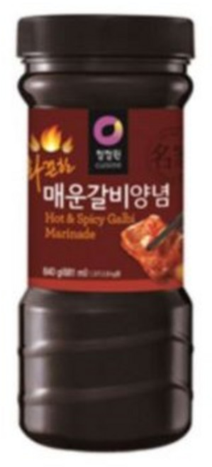 청정원 화끈한 매운갈비 양념, 500g, 1개