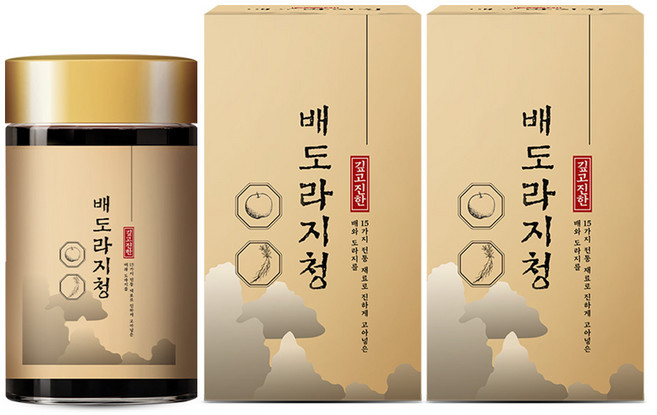 참앤들황토농원 맛있는 배도라지청, 2개, 1개입, 250g