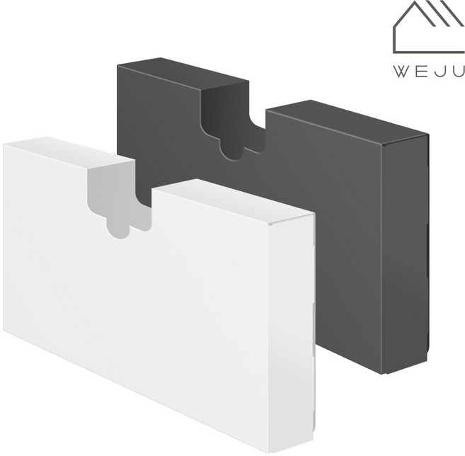 [위주]비닐봉투주방위생용품 씽크대 서랍 정리함(중), 딥그레이, 1개