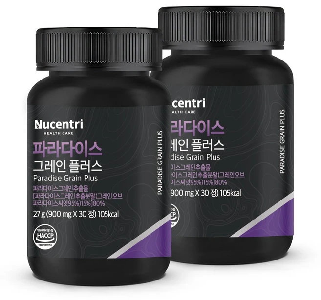 뉴센트리 파라다이스 그레인 플러스, 2개, 30정 - 쿠팡