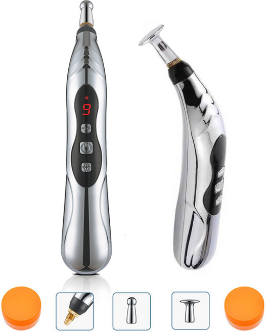 프리미엄 확플려마사지펜 경락마사지펜 저주파마사지펜 전자침 닥터펜 젤 경혈도 KC안전인증 저주파마사지기 저주파안마기 EMS마사지기 저주파자극기, 10Y-DF668