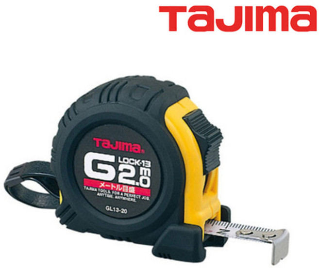 타지마 TAJIMA GL13-20 GL16-35 GL19-55 고무피복줄자(길이선택), 1개
