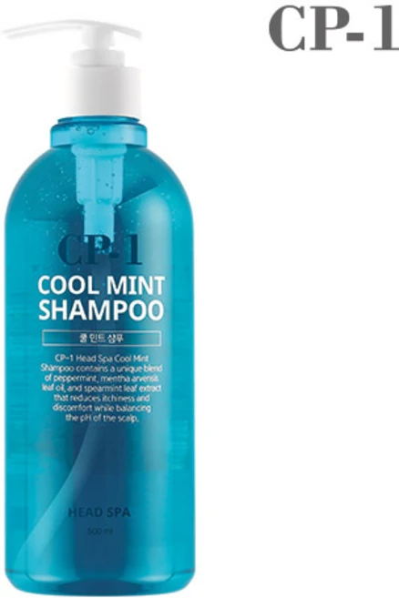 씨피원 헤드스파 쿨 민트 샴푸, 500ml, 1개 - 쿠팡