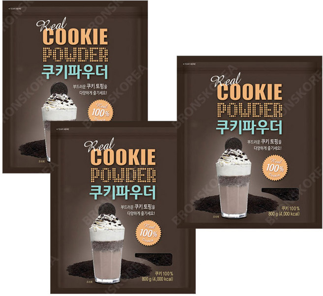 동서 쿠키파우더 800g X 3개 가루 베이킹 팥빙수