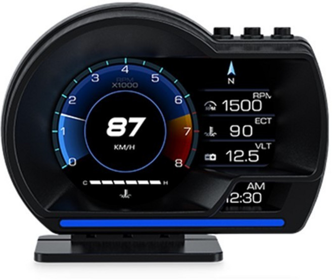 A.F.C 一朵花 P6 抬頭顯示器 多功能HUD OBD2 GPS, 1個