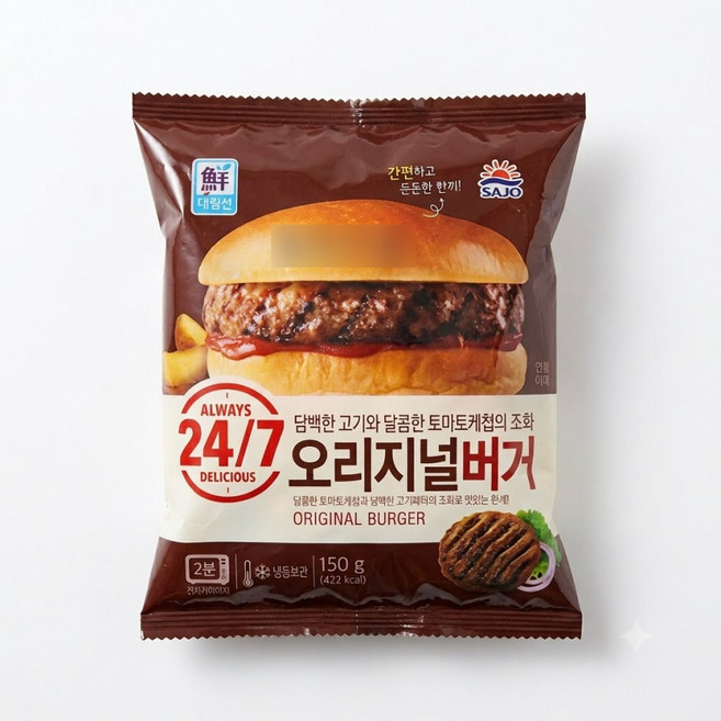 [대림냉동] 오리지널버거 150g 6개