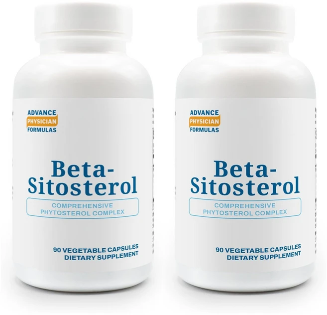 베타 시토스테롤 200mg 어드밴스 피지션 포뮬라 베지캡슐, 2개, 90정 - 쿠팡
