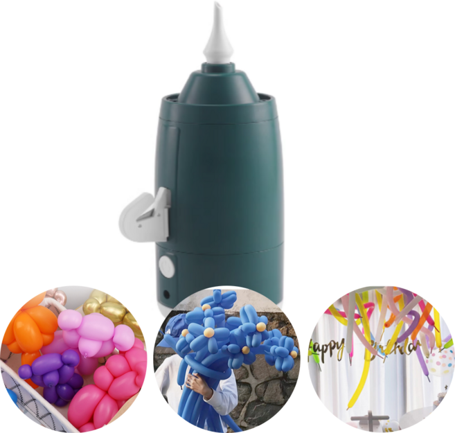 요술풍선 바람넣는기계 자동펌프 풍선인플레이터, 1개
