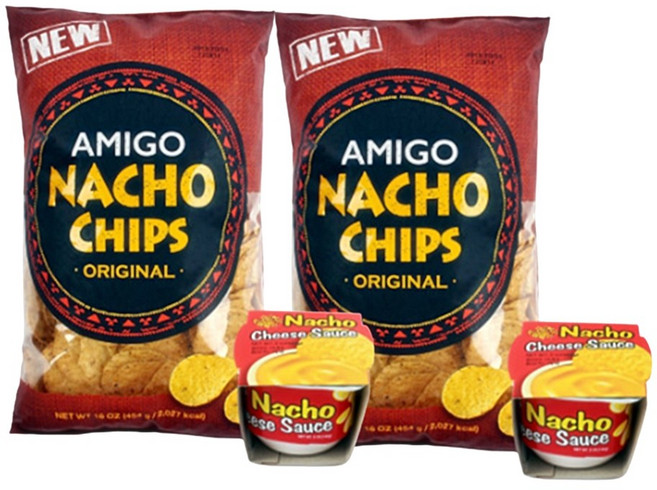 나쵸칩 454g 2봉지 나쵸치즈소스 142g 2개 세트 미국 정통 나쵸
