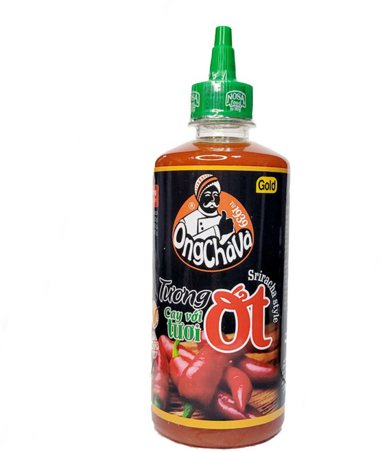 베트남 칠리소스 옹차바 등엇 고추함량 42% TUONG OT, 470g, 1개