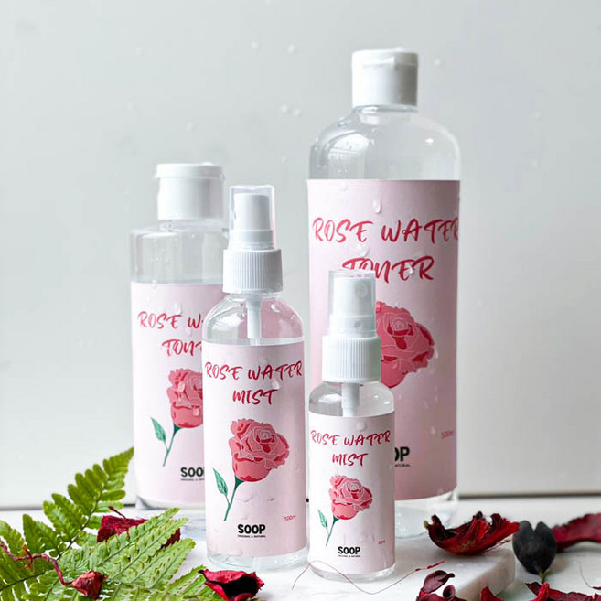 SOOP 로즈워터 장미추출물100% 토너, 250ml, 1개