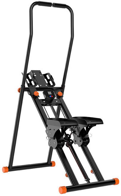 몬테리아 천국의계단 운동기구 가정용 계단오르기운동기구 스텝퍼 계단오르기 G518-037, 블랙