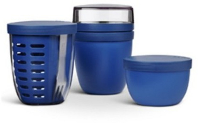 메팔 런치 팟 세트 샐러드팟 스낵팟 런치팟 3종 세트 도시락, 1세트