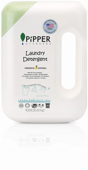 피퍼스탠다드 파인애플발효액 세탁세제 본품 유칼립투스향, 900ml, 1개 - 쿠팡