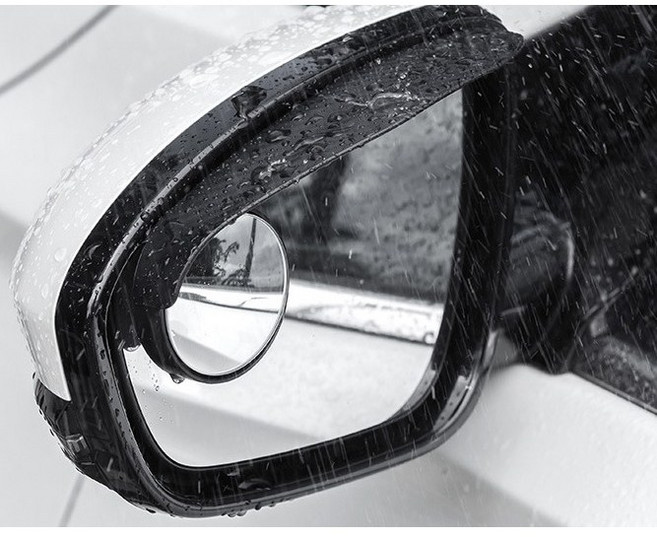 크룸 레인가드 커버 사이드 미러 빗물 방지, 1세트, 공용