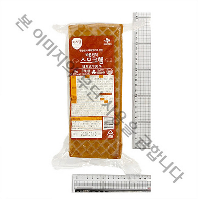 이츠웰 바른원칙 스모크햄, 6개, 1kg