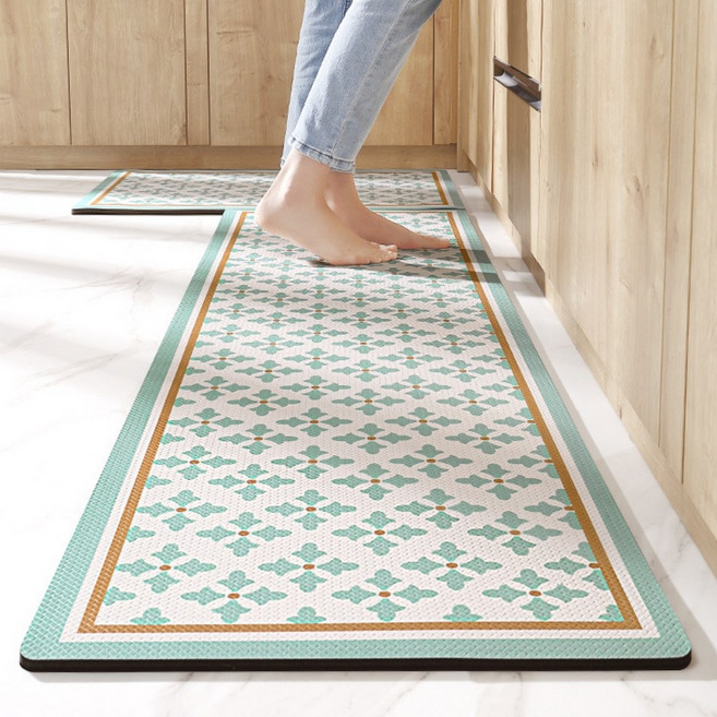 얄리샵 모던 디자인 PVC 주방매트, 모던04, 1개