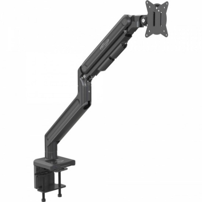 픽샵 프리미엄 고중량 싱글 모니터암, 1개, 블랙