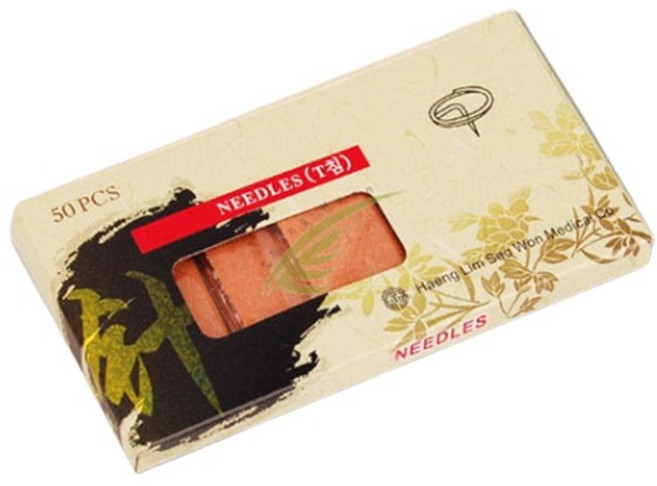 행림서원 T침 50개 지압침 티침 이침 일회용침
