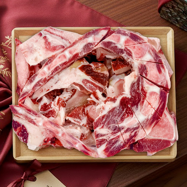 한우 꼬리반골 세트 4kg 소꼬리 반벌 몸보신 보양식 곰탕용, 1개