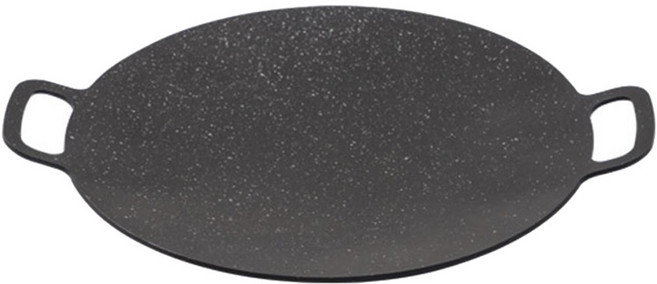 탄씨엔쯔 탄스트라이더 바베큐 그리들팬 30cm 실리콘 장갑 포함, 블랙, 1개