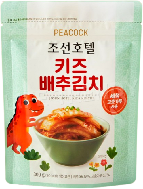 조선호텔 키즈 배추김치, 1개, 300g