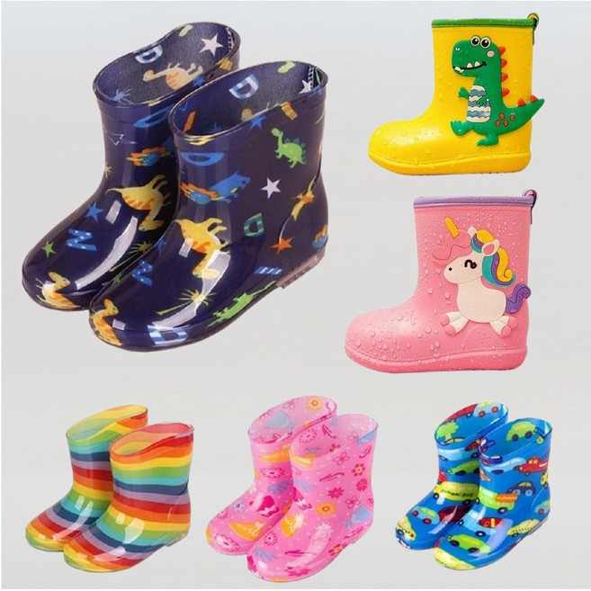 baby童衣寶寶雨鞋兒童雨鞋汽車花朵防水雨鞋防水鞋防水靴