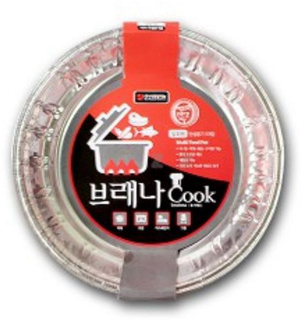 라면 냄비 일회용 캠핑 용기 그릴 2종, 사각, 상세 설명 참조, 1개