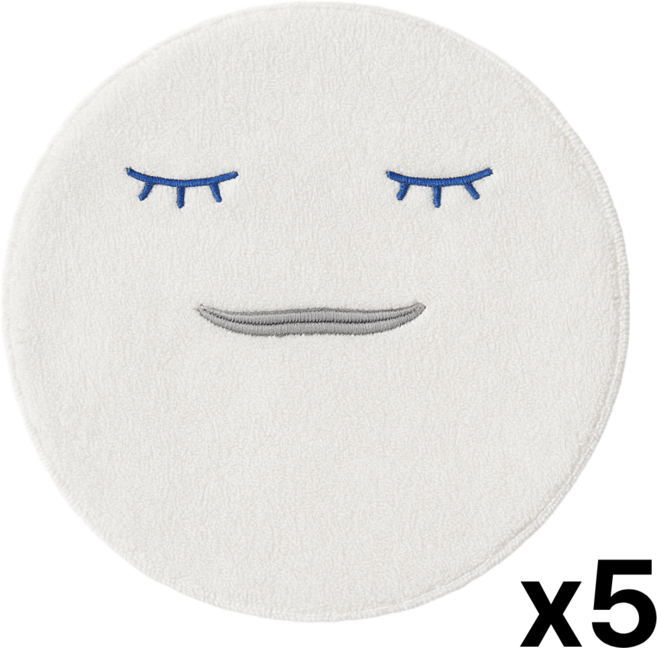 뷰티 샴푸 마스크 미용실 필수템 헤어샵 얼굴 가리개 5매 1세트, 5개, FREE 사이즈