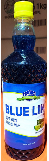 블루라임후르츠믹스 토브웰7 950ml X8 업소용, 8개