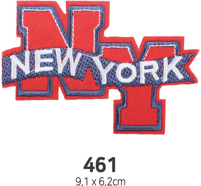 와펜 DIY 자수 패치 와펜모음 열부착식와펜, 4개, 와펜 패치 461번