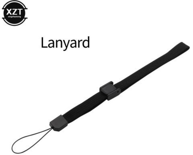 Apple TV 4K 4세대 Siri 컨트롤러 보호대용 실리콘 원격 제어 케이스 충격 방지 미끄럼 방지 보호 커버, 1개, 9. Lanyard